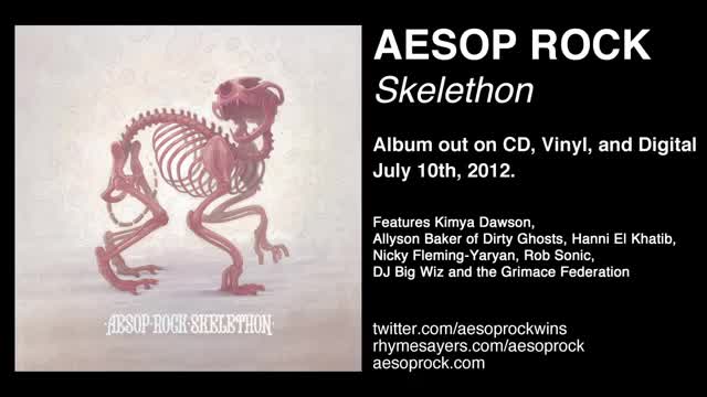 Aesop Rock - Zero Dark Thirty