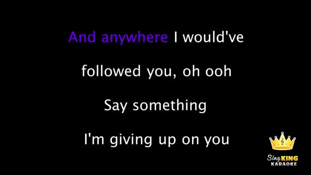 Christina Aguilera - Say Something