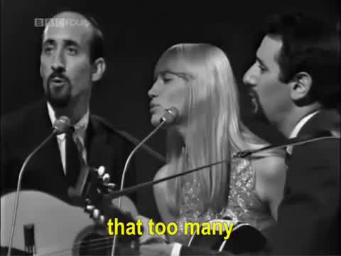 Peter, Paul & Mary - Blowing in the Wind