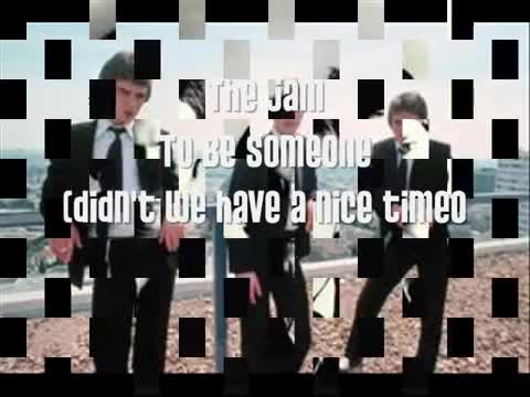 The Jam - To Be Someone