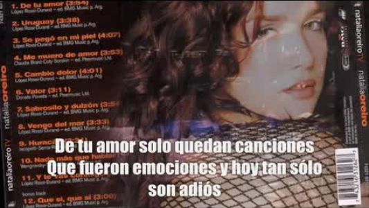 Natalia Oreiro - De tu amor